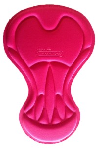 CPC034 Design cycling pants cushion Jersey Jersey silicone pants 17*27cm Bike pants cushion manufacturer 1114 front view